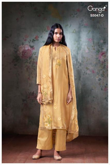 Ganga ishvanshi 5047 rajasthani dress materials wholesale